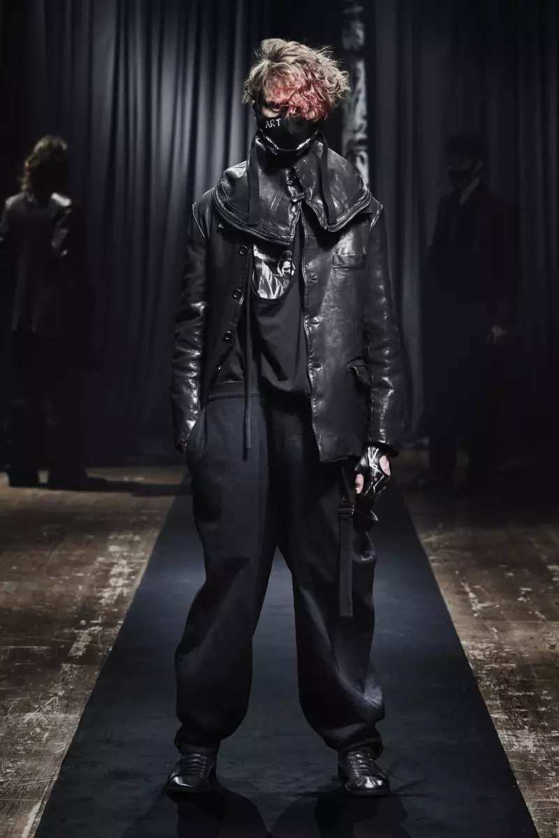 Yohji Yamamoto Vira Vesto Aŭtuno 2021 Parizo 2720_9