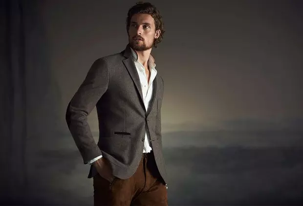 Beyond the Hills editorial baharu yang mendedahkan Koleksi Lelaki A/W 2015-16 daripada Massimo Dutti dengan model lelaki Wouter Peelen.