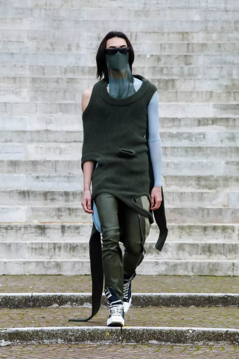 Мужская одежда Rick Owens осень 2021 в Париже 2737_10