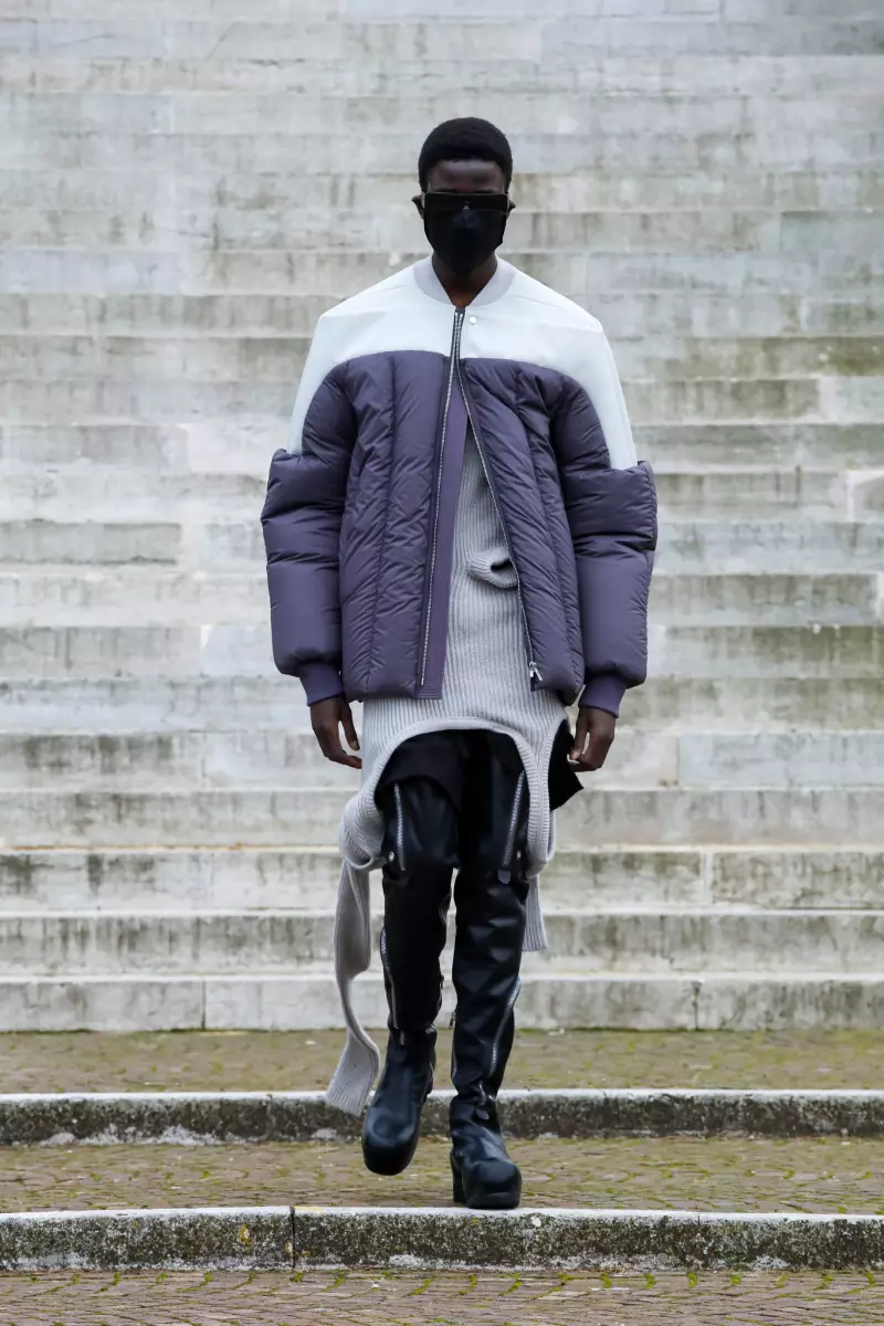 Akanjo lehilahy Rick Owens Fararano 2021 Paris 2737_27