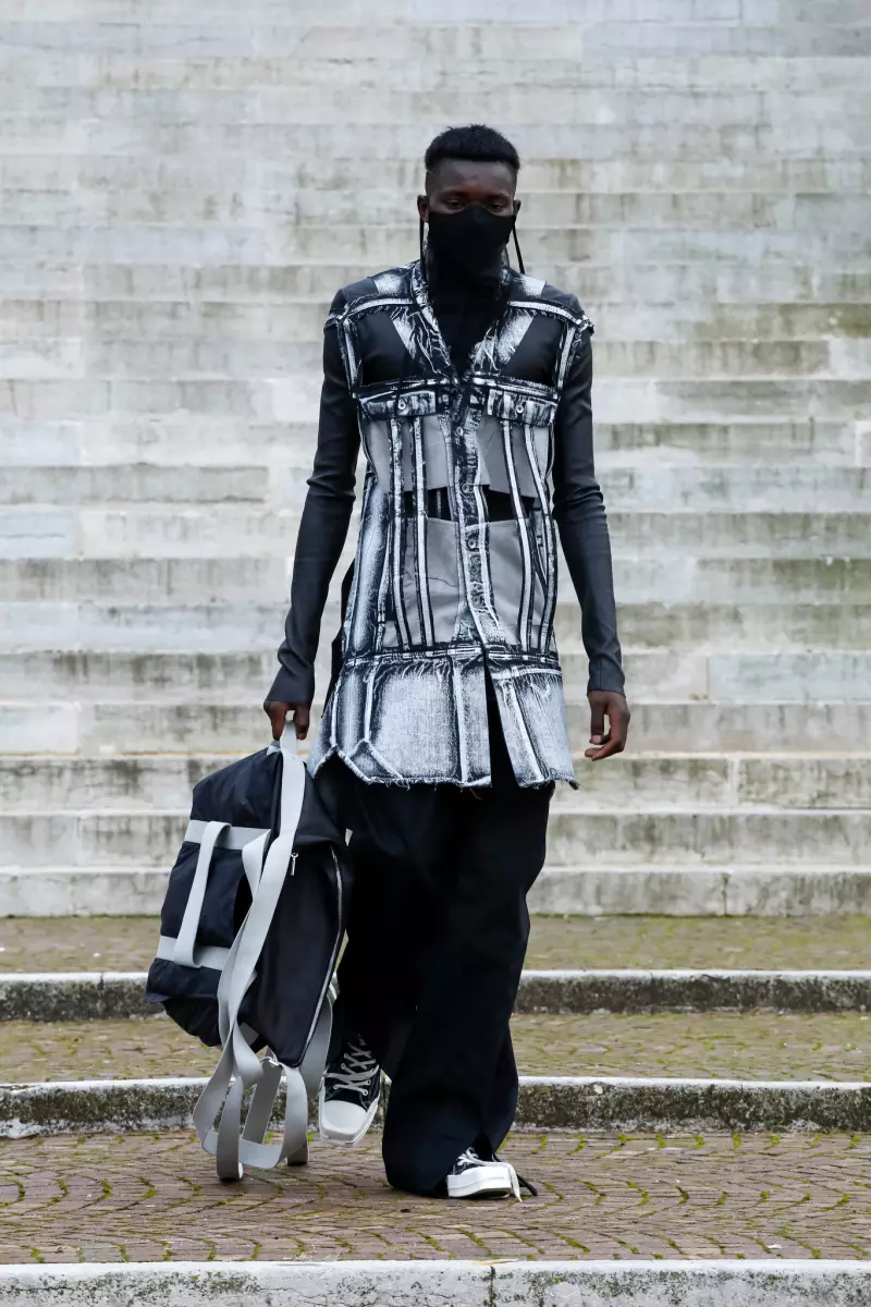 Rick Owens Gizonezkoen 2021eko udazkena Paris 2737_30