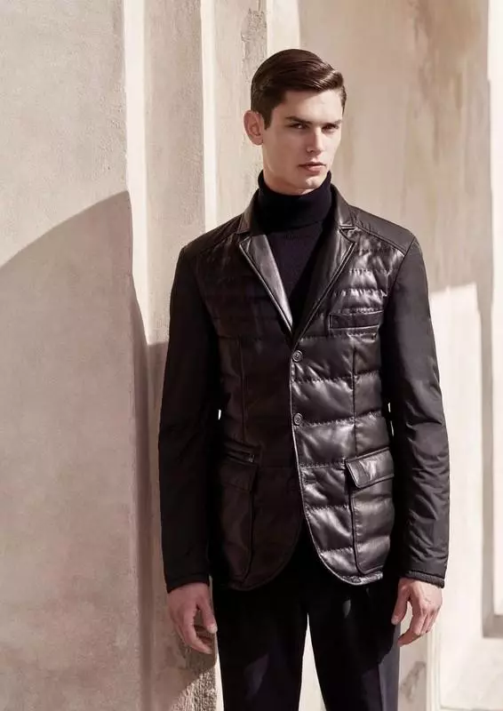 Corneliani nouvo F/W 2015 Lookbook net palèt fòmèl ak pouswit nan plezi nan twal pou yon pandri edonist!