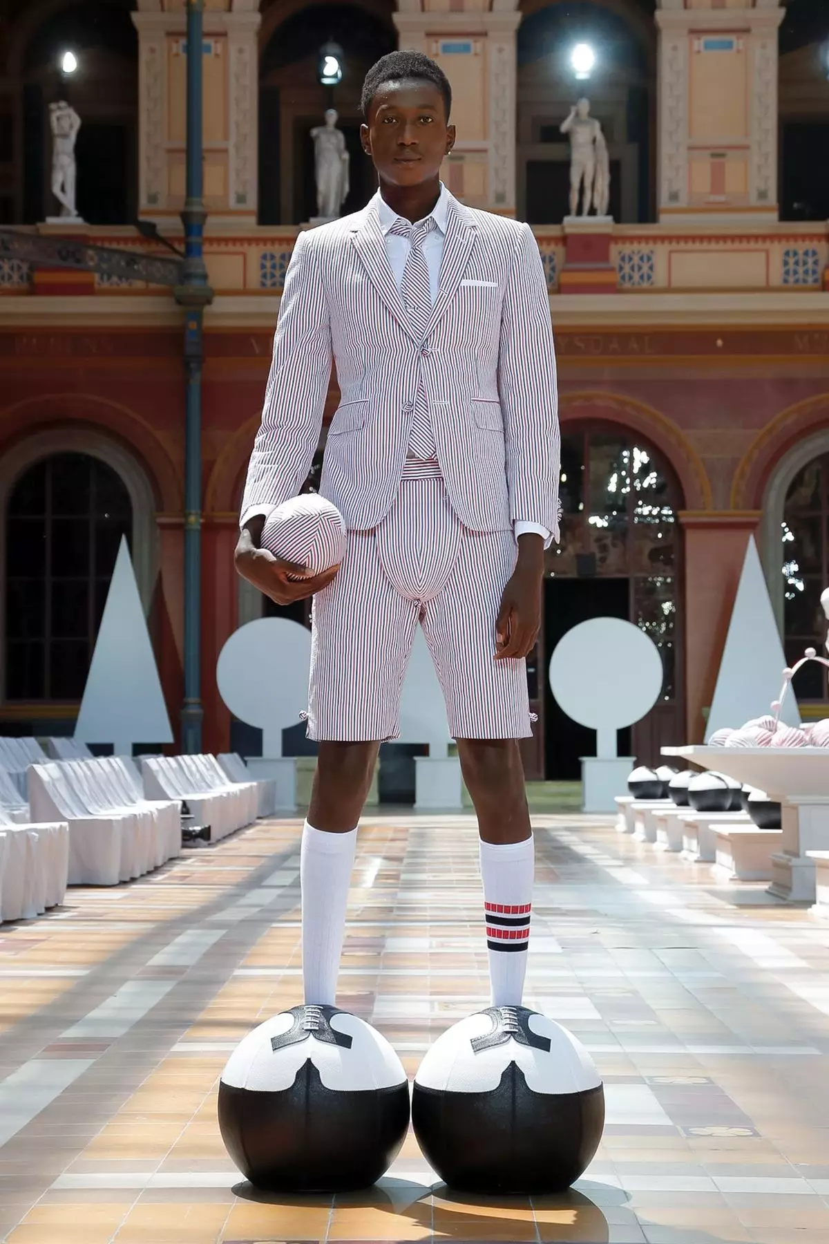 Thom Browne эрэгтэй хувцас 2020 оны хавар зуны Парис 28015_11