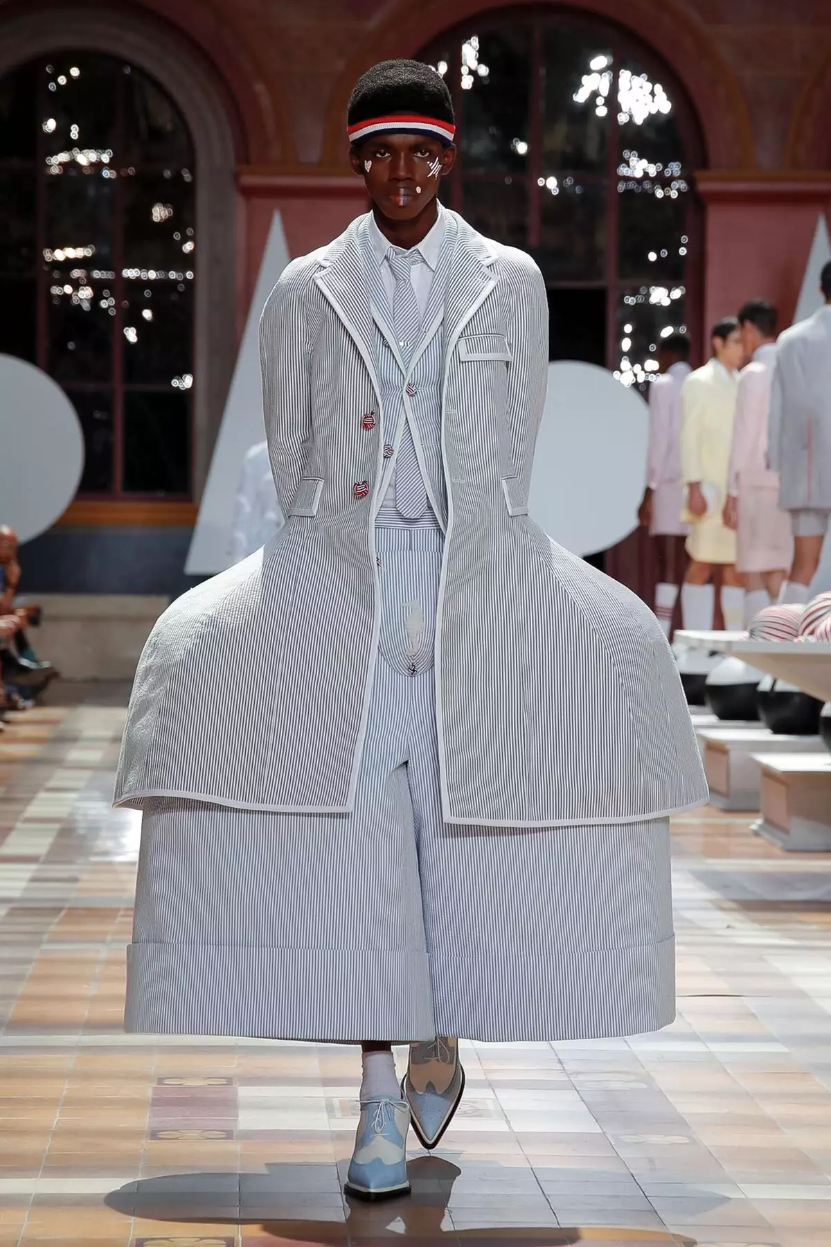 Akanjo lehilahy Thom Browne lohataona/fahavaratra 2020 Paris 28015_18