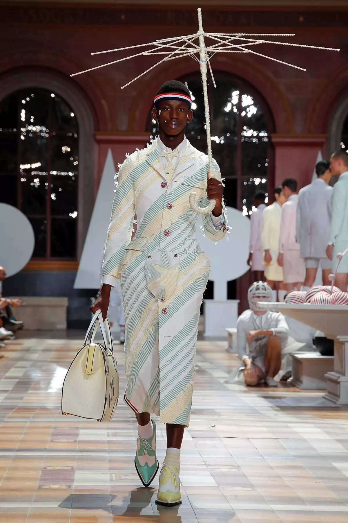 Thom Browne herrafatnaður vor/sumar 2020 París 28015_30