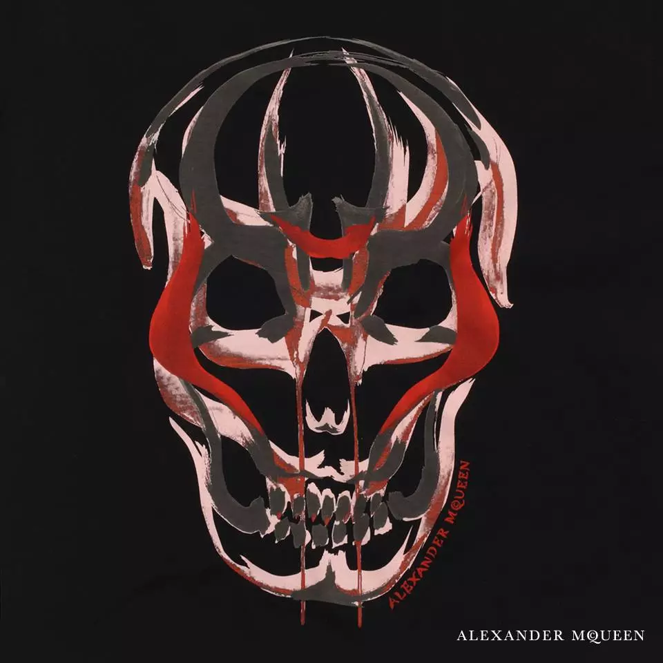 推出 Alexander McQueen 2014 秋冬獨家武士印花