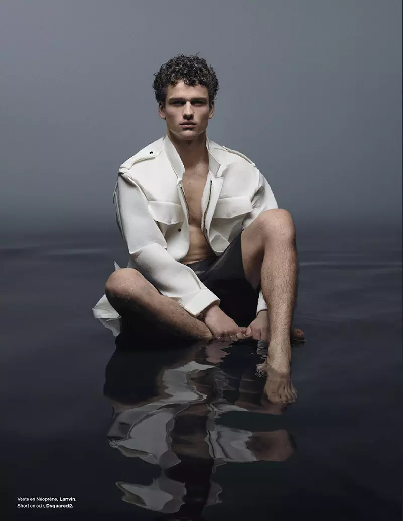 Huippumalli Simon Nessman on valokuvannut Jean-Baptiste Mondino ja tyylitelty Lanvinin, Giorgio Armanin, Dsquared2:n, Bottega Venetan, Louis Vuittonin ja muiden kappaleilla Numéro Homme -lehden uusimpaan numeroon.