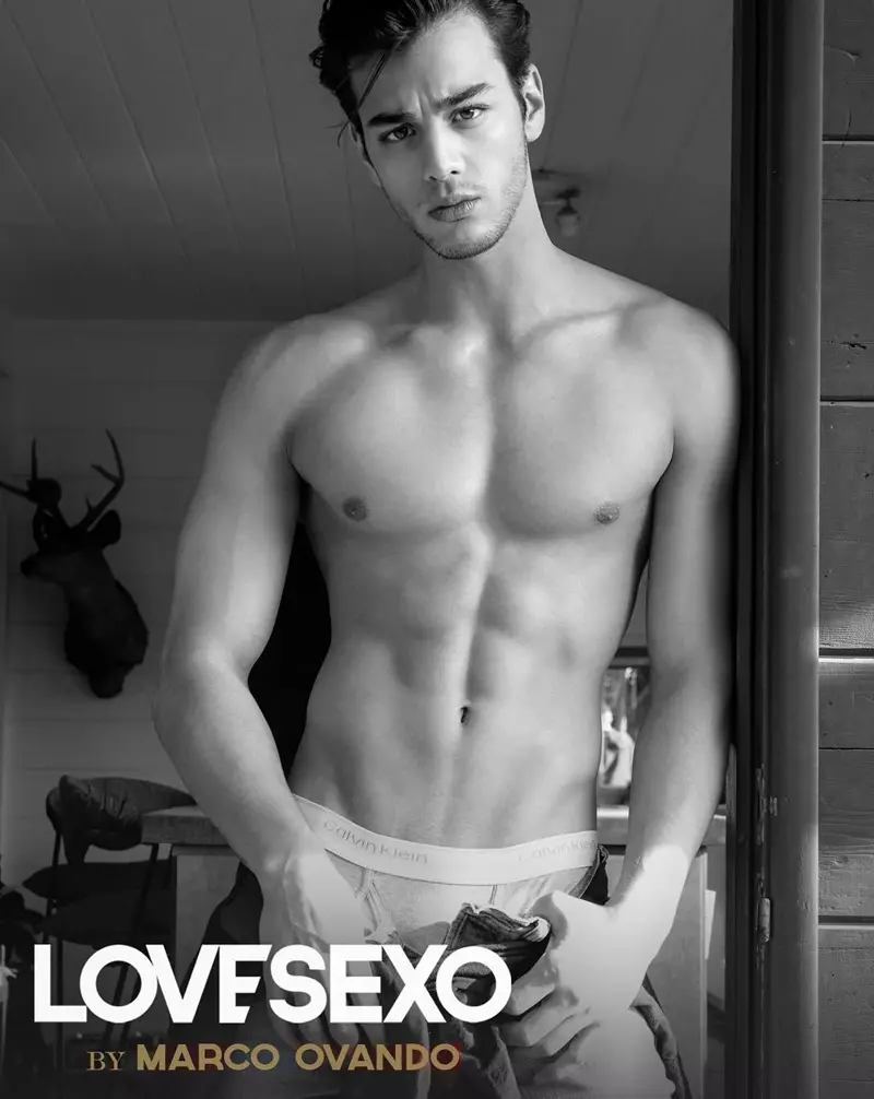 Aku kepingin weruh sapa sing lanang, iku Scott Gardner ing Jeksa Agung bisa ngetokake perdana kanggo Lovesex Magazine, dijupuk dening Marco Ovando. Styling dening Johnny Wajek lan Makeup lan dandan dening Albert Elizondo.