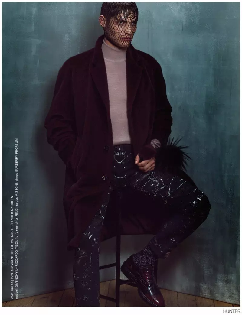 Baptiste Radufe ni Paul Morel para sa Hunter Magazine