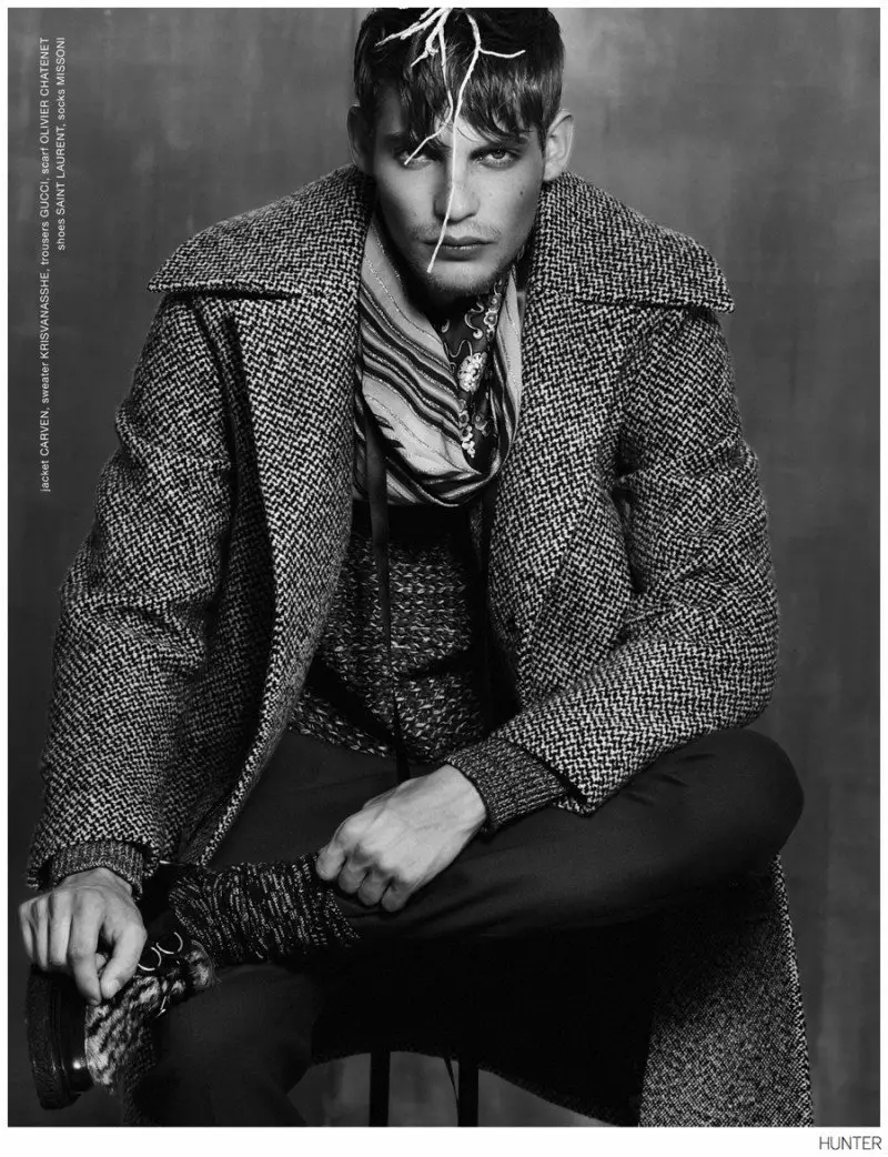 Baptiste Radufe ni Paul Morel para sa Hunter Magazine