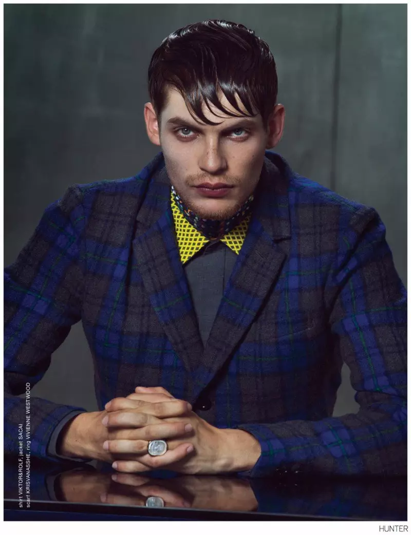 Baptiste Radufe av Paul Morel for Hunter Magazine