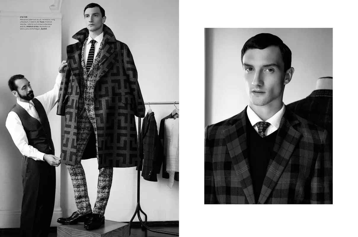 Plaza Uomo Ph: Eric Broms Styling: Kari Hirvonen