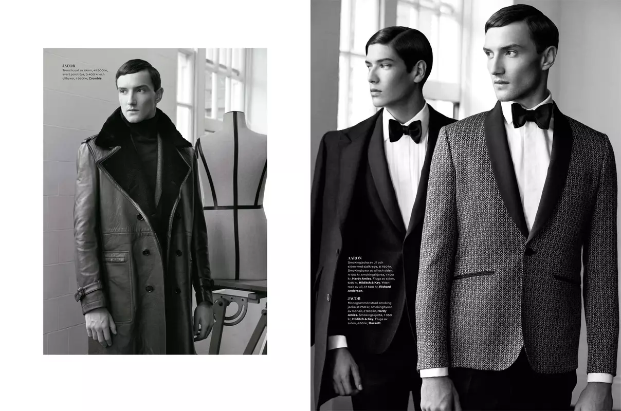 Plaza Uomo Ph: Eric Broms Styling: Kari Hirvonen