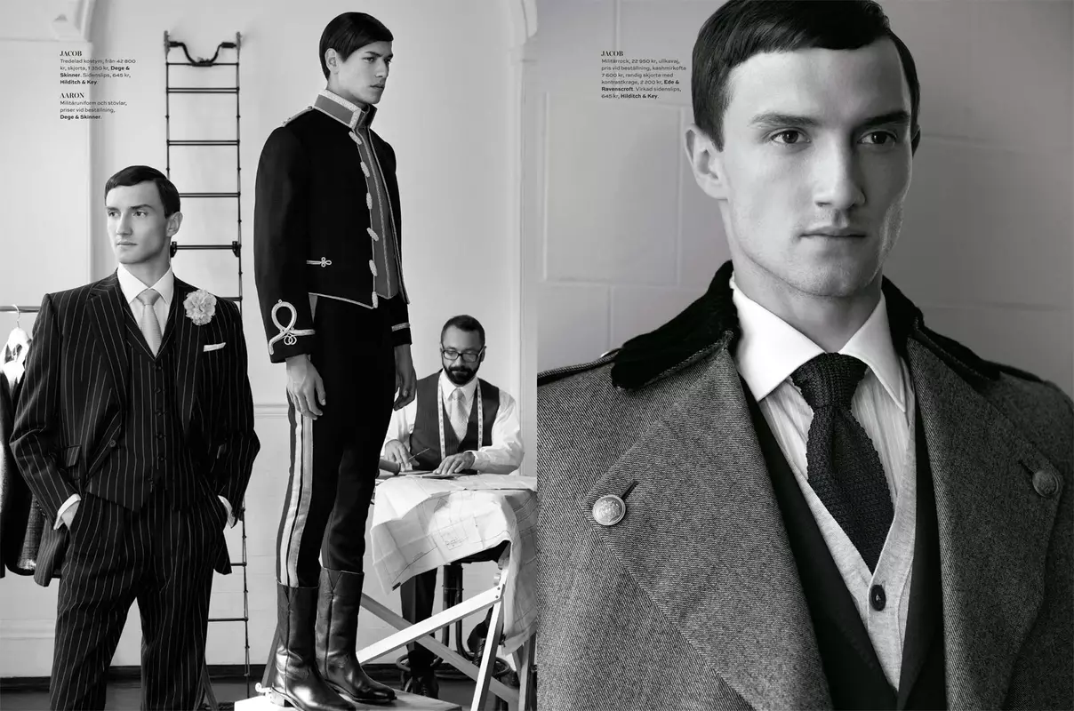 Plaza Uomo Ph: Eric Broms Styling: Kari Hirvonen