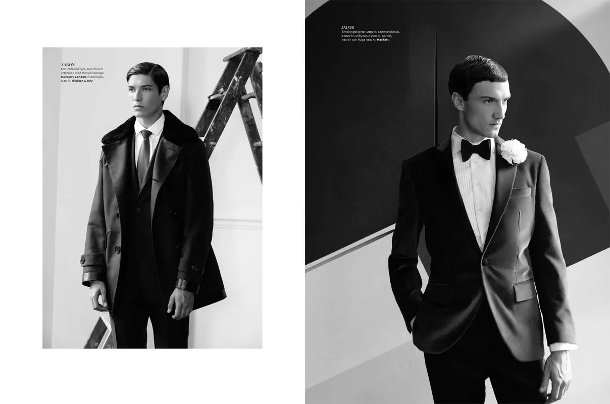 Plaza Uomo Ph: Eric Broms Styling: Kari Hirvonen