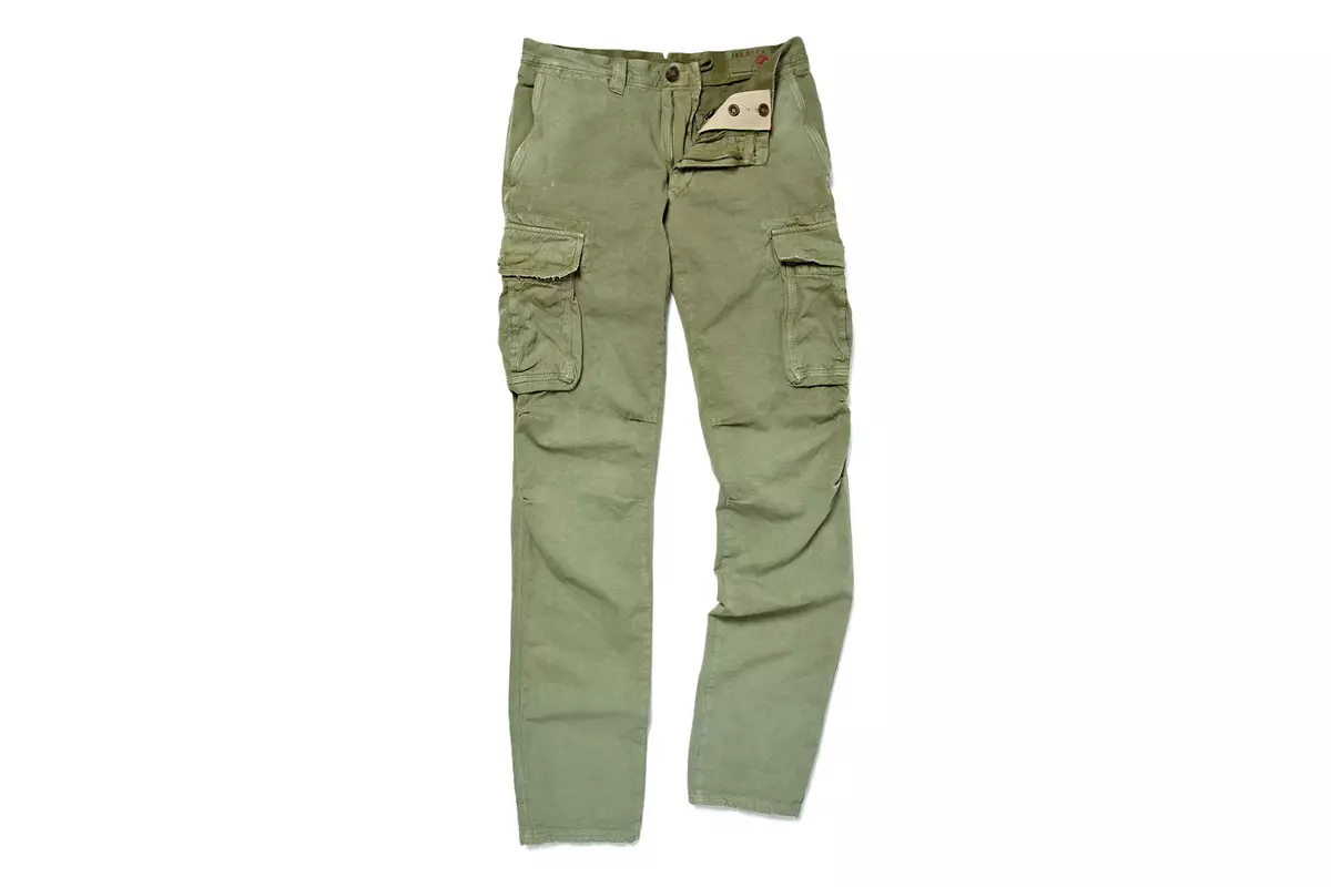 Slowear Incoex Slim-Fit Cotton and Linen-Blend Cargo Trousers