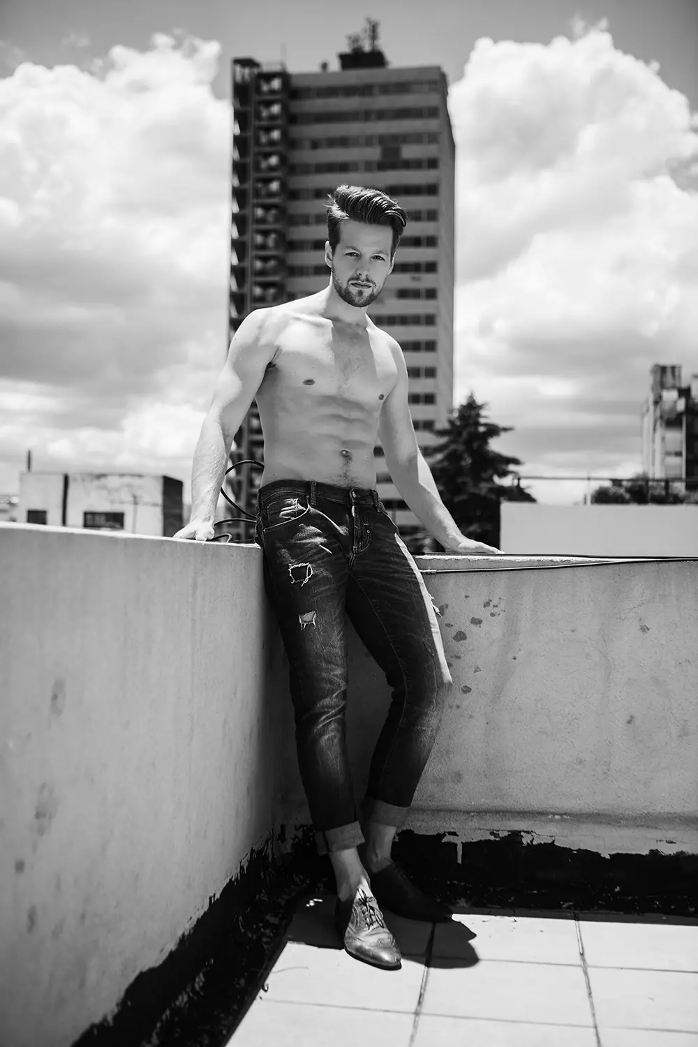 El guapo modelo alemán Rob Schmidt de GH Management amplía su portafolio con una sesión reciente del fotógrafo Abel Anaya