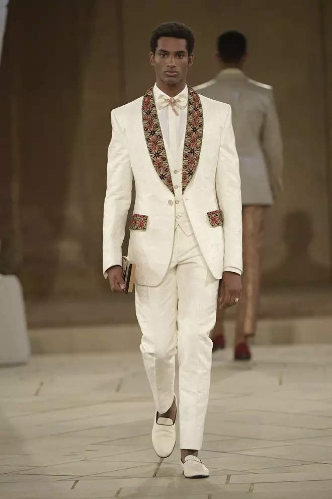 Desfile de moda masculina de Dolce & Gabbana Alta Sartoria en el Palazzo dei Gesuiti 29161_12