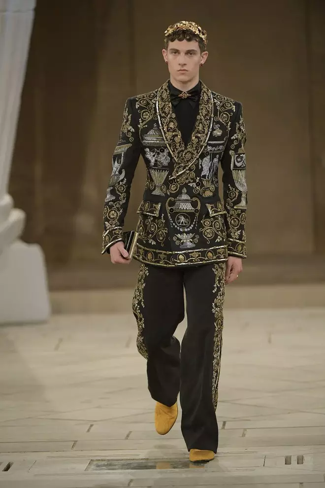 Défilé de mode masculine Dolce&Gabbana Alta Sartoria au Palazzo dei Gesuiti 29161_16