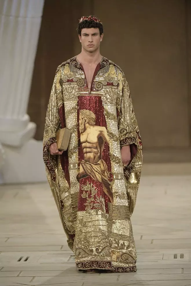 Přehlídka pánského oblečení Dolce&Gabbana Alta Sartoria v Palazzo dei Gesuiti 29161_21