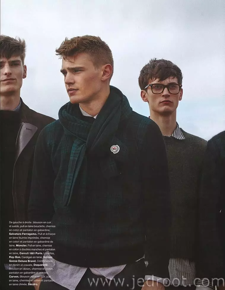 'JEUX DE PLAGE' | Numéro Homme #28 Fall / Winter 2014.15