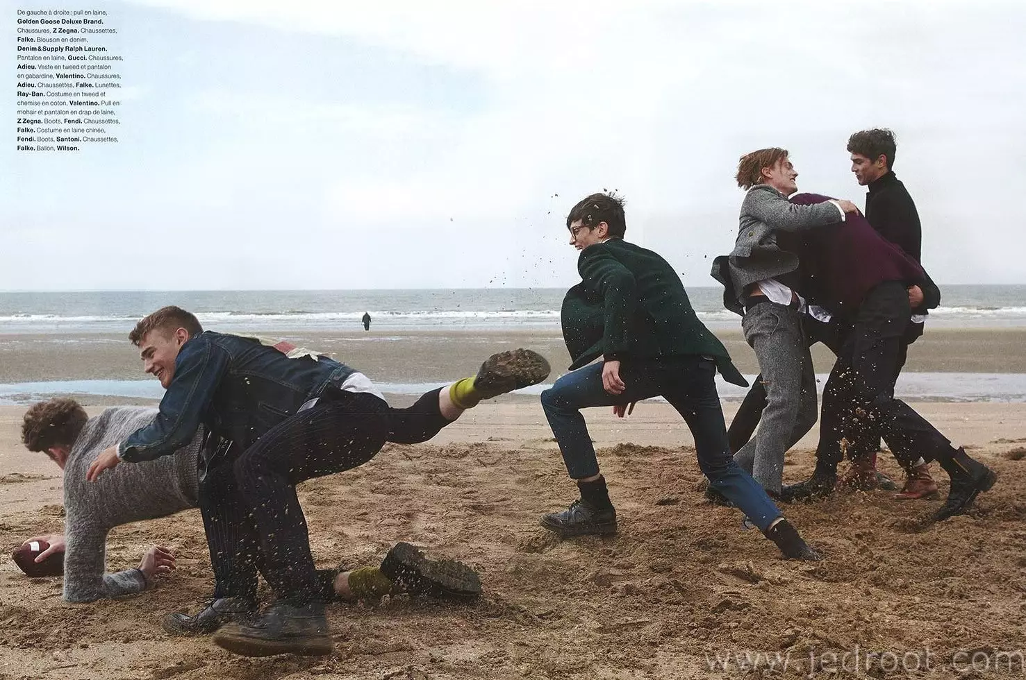 'JEUX DE PLAGE' | Numéro Homme #28 秋冬 2014.15