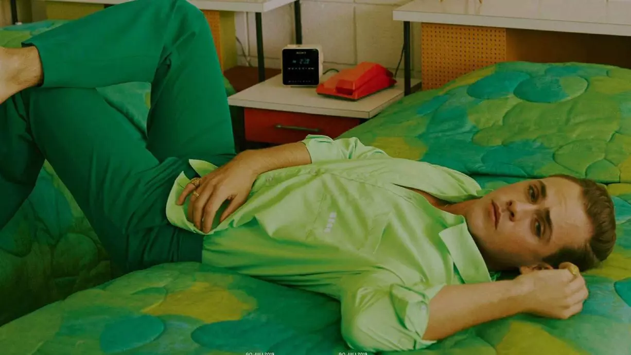 Stranger Things актері Дакре Монтгомери GQ Германия үшін 2019 жылдың шілдесі