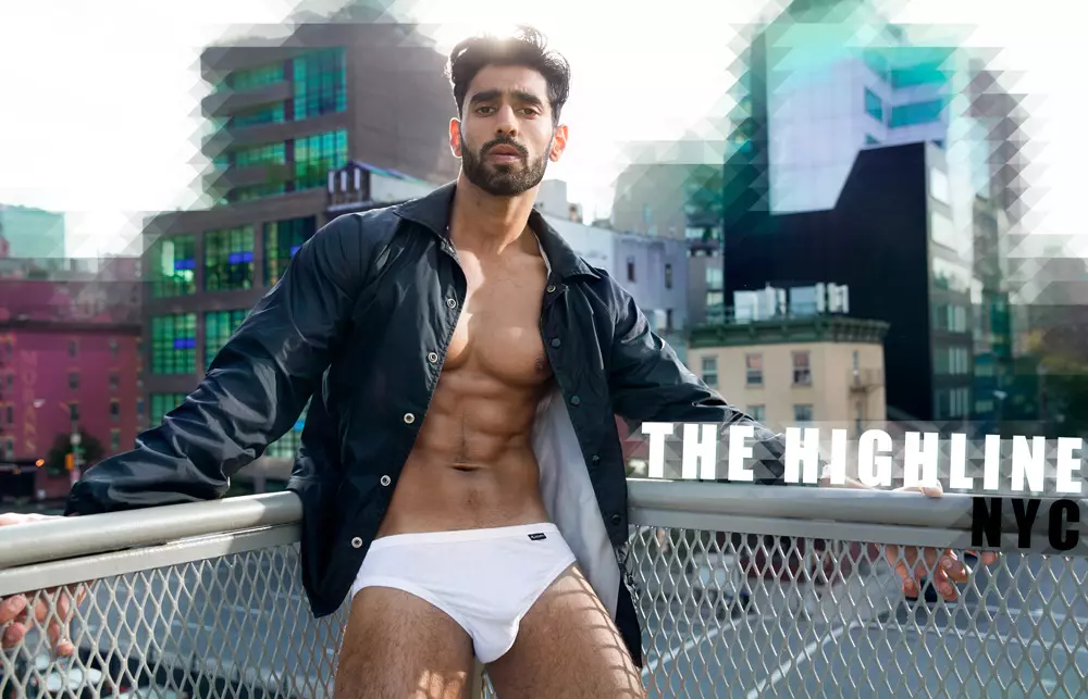 De Jarrod Carter en australesche Fotograf presentéiert fir d'éischte Kéier seng Aarbecht bei Fashionably Male, hien huet viru kuerzem e Shoot mat engem New York Model, Ali Bukhari.