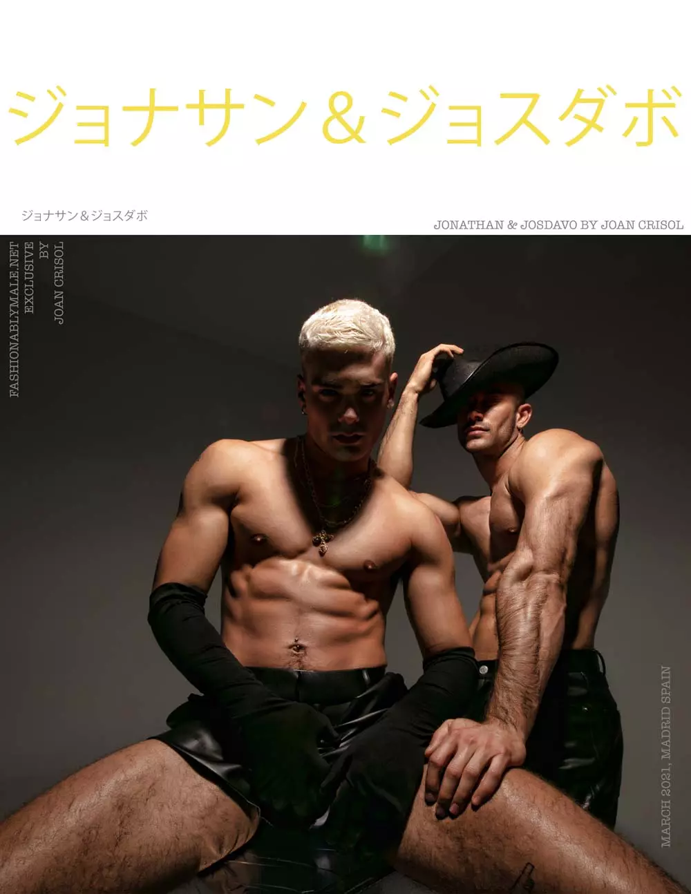 Bruhmance Ft Jonathan Guijarro & JosDavo de Joan Crisol para Fashionably Male