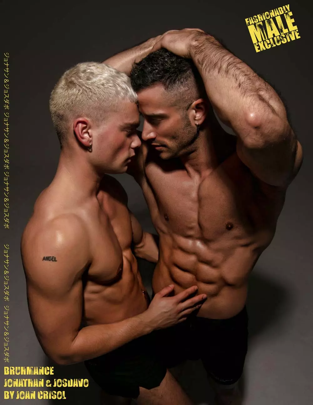 Bruhmance Ft Jonathan Guijarro & JosDavo por Joan Crisol para Fashionfully Male