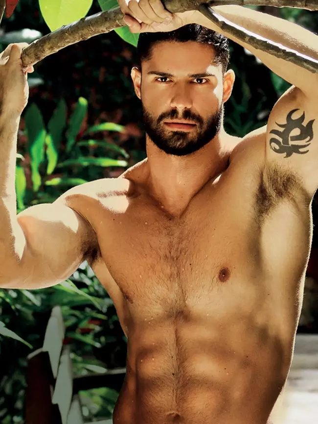 H Magazine üçün model Cristiano Faluba