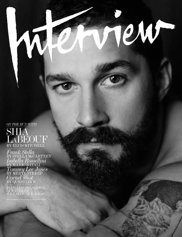 Bihurtzen denez, Shia LaBeouf ez da erabateko eroa, unibertsitatean gorroto/zitoan izan zinen tipo gogaikarri pretentsiotsu hori ospetsua bihurtzen denean gertatzen dena besterik ez da. Interview aldizkariarekin egindako elkarrizketa harrigarriro serio batean, baina ez gutxiago erogarrian, aktore kezkagarriak guztiak jotzen ditu.