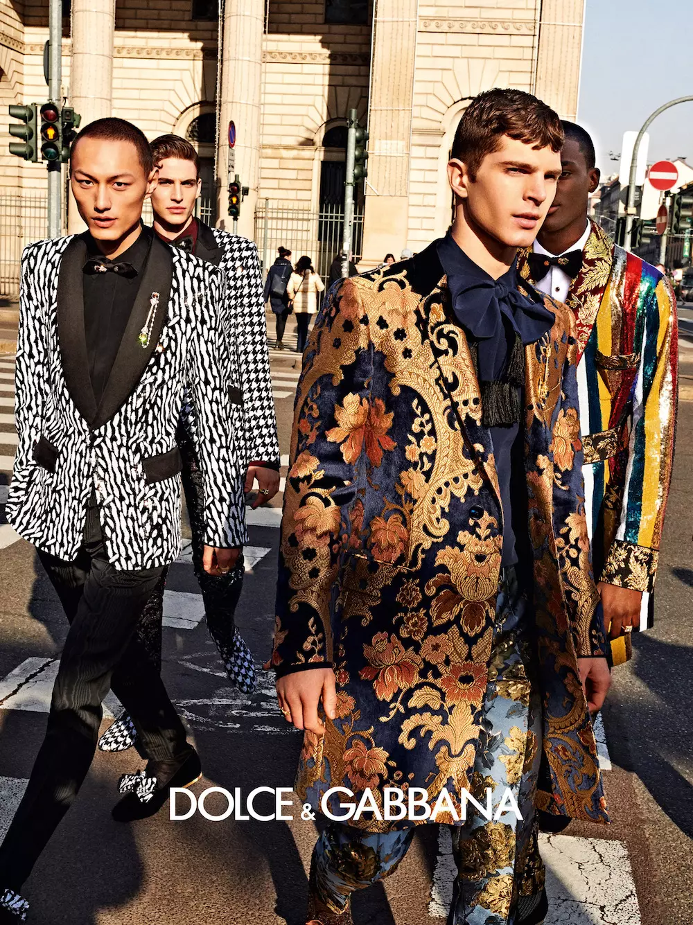 عارضات الأزياء في حملة Dolce & Gabbana لخريف / شتاء 2019-20