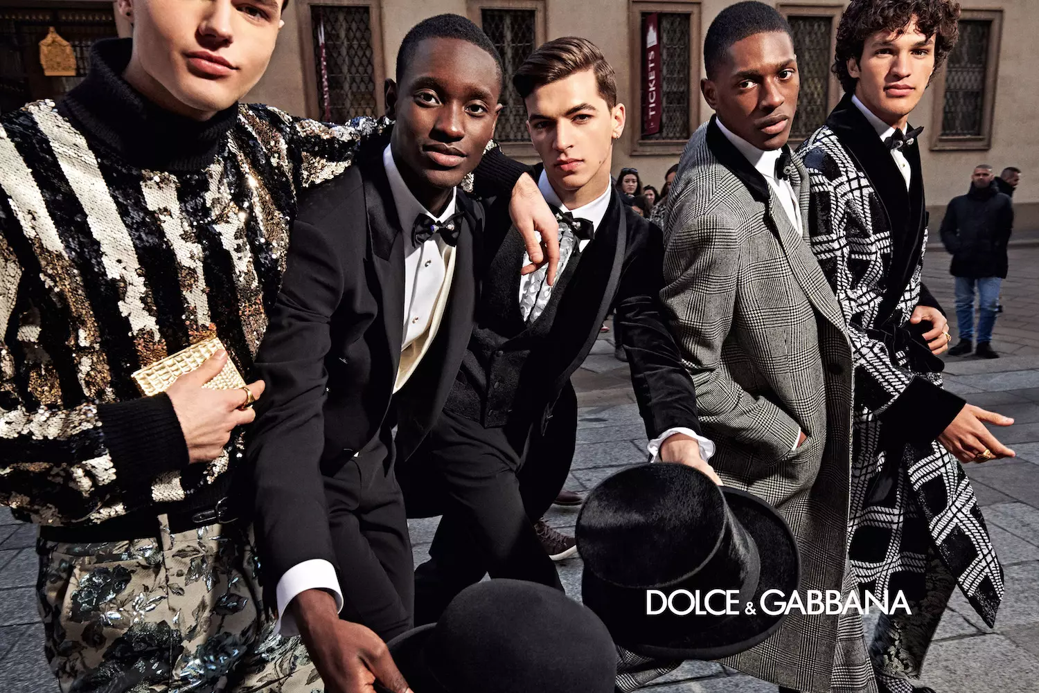 Мадэлі ў кампаніі Dolce&Gabbana восень/зіма 2019-2020