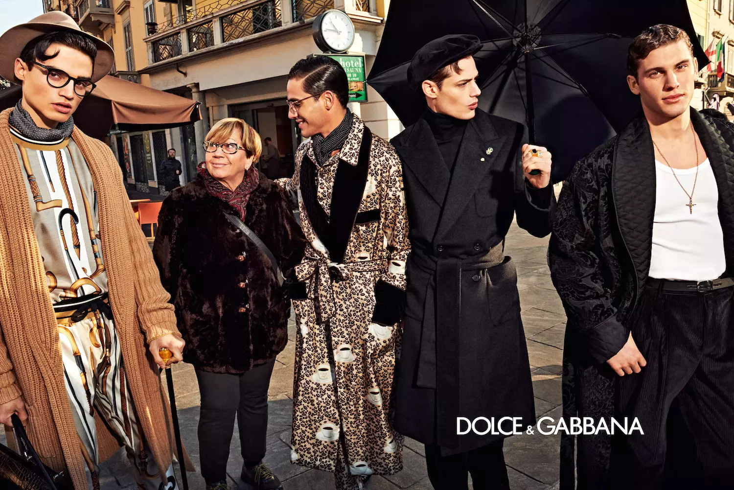 Modeļi Dolce&Gabbana rudens/ziemas 2019.–2020. gada kampaņā