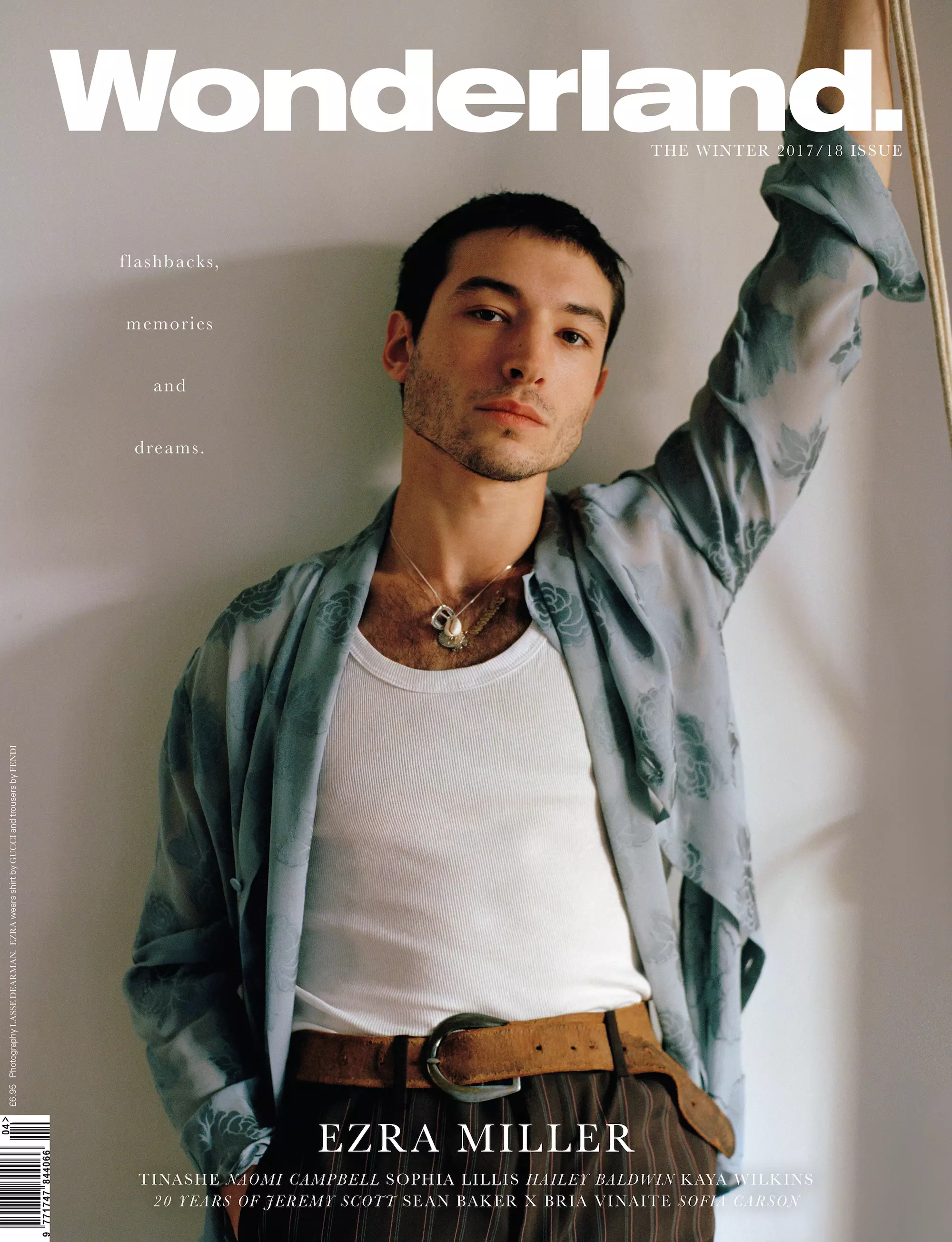 Ezra Miller Harikalar Diyarı Dergisi AW17 Editorial9 Kapakları