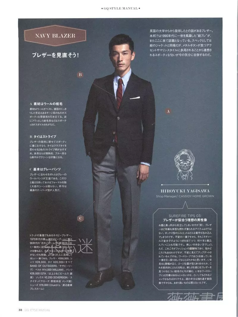 GQ Style Manual Japan #2 Ph: Shiro Katagiri Styling: Naoki Ikeda