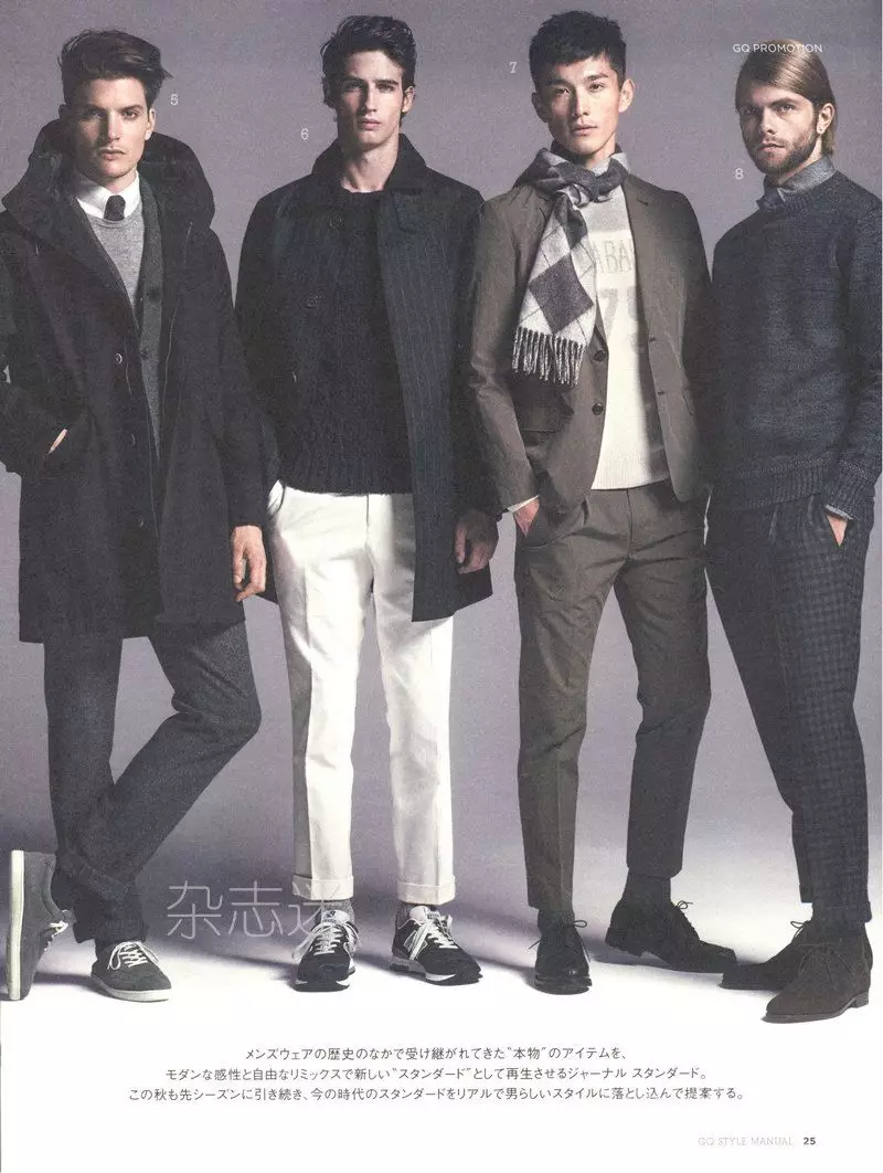 GQ Style Manual Japan #2 Ph: Shiro Katagiri სტილი: Naoki Ikeda