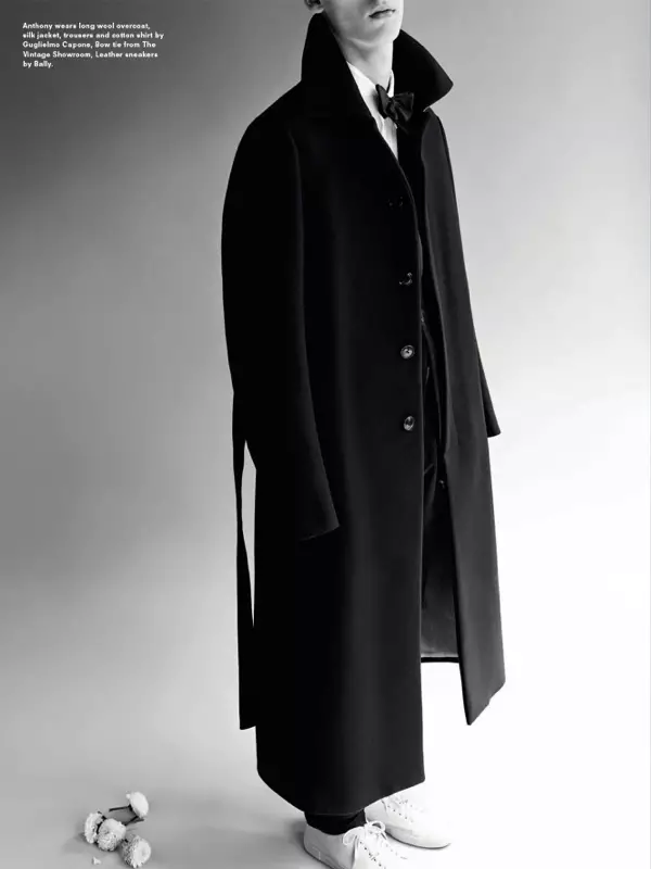 Заманча фотограф Андреа Споторно белән F / W 2014 басмасында AnOther MAN мода журналы өчен мавыктыргыч редакция бирә, бу Маттиас Карлсонның стилизациясе белән бәйле, идея бик яхшы, табигый элементлар (чәчәкләр) белән люкс сәгать аяк киеме яки башка люкс аксессуарлар.