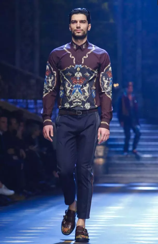 dolce-gabbana-pánske oblečenie-jeseň-zima-2017-milan8