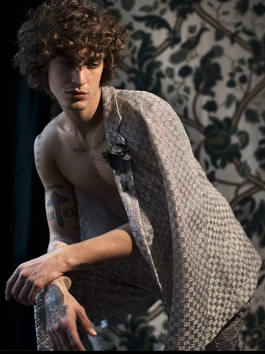 Jonathan Bellini de Karl Simone para GQ Brasil, julio de 2019