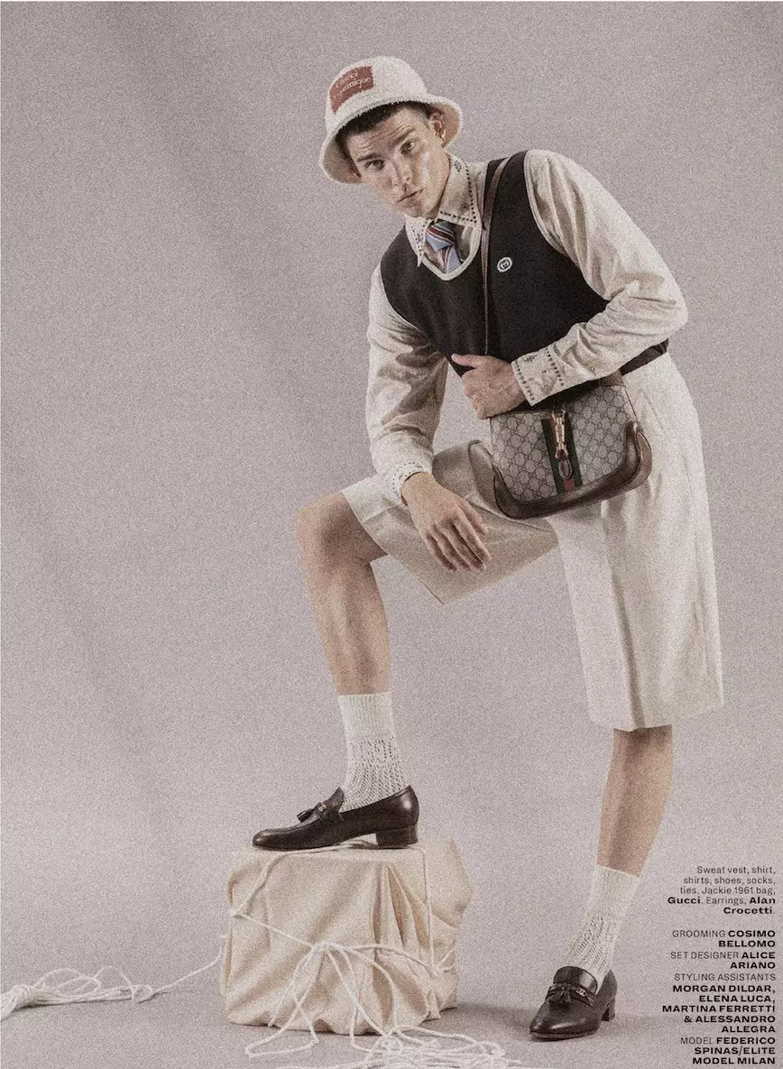 Federico Spinas de Alessio Matricardi por L'Officiel Malaysia Aŭtuno/Vintro 2020.21