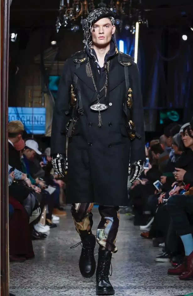 Moschino-vyriški drabužiai-prieš rudenį-rudenį-žiemą-2017-milan11