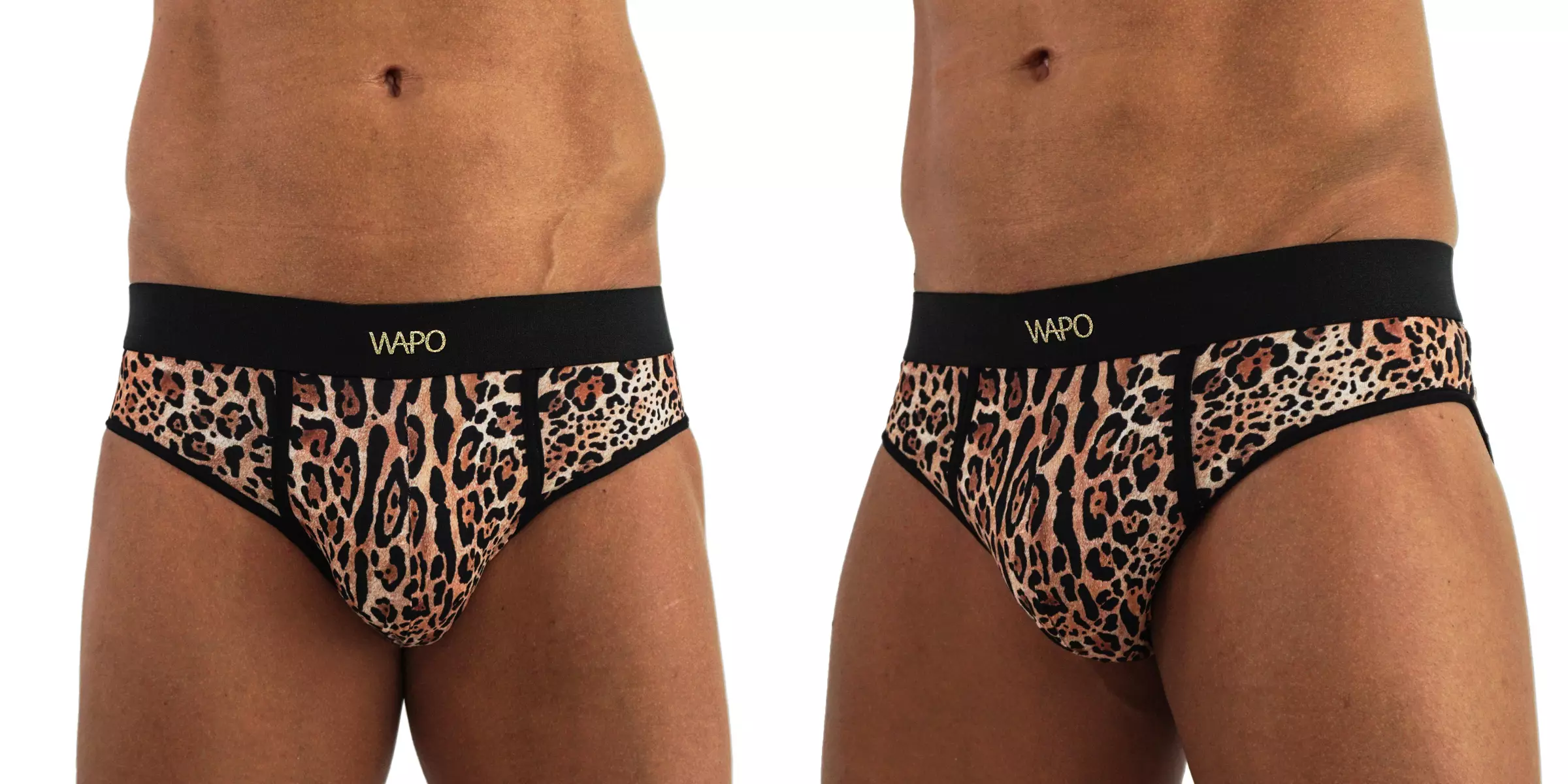 WAPO Wọ Underwear leopard briefs