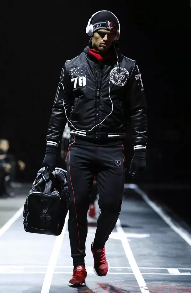 Philipp Plein Kev Ua Si Caij Nplooj Ntoos Hlav / Lub caij ntuj no 2017 Milan 30720_20