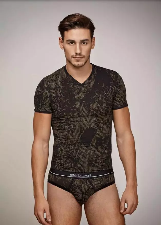 Mariano Ontañón foar Roberto Cavalli Underwear