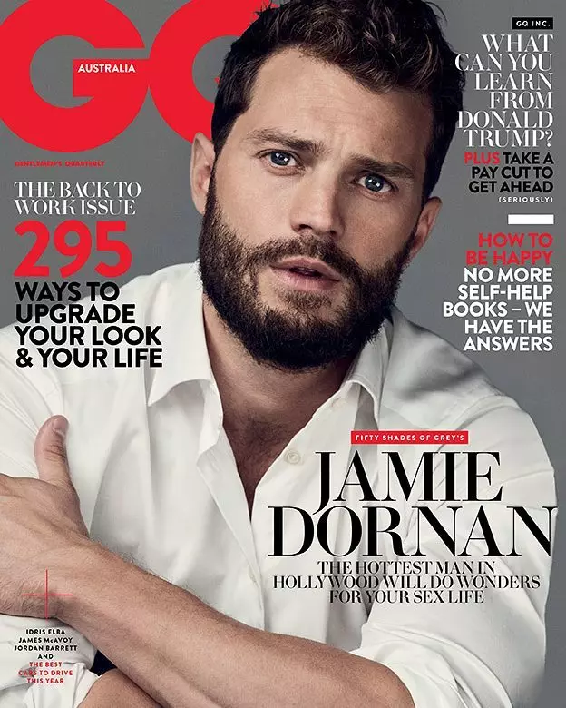 Fifty Shades of Grey’s Jamie Dornan ar gyfer GQ Awstralia Chwefror 2017