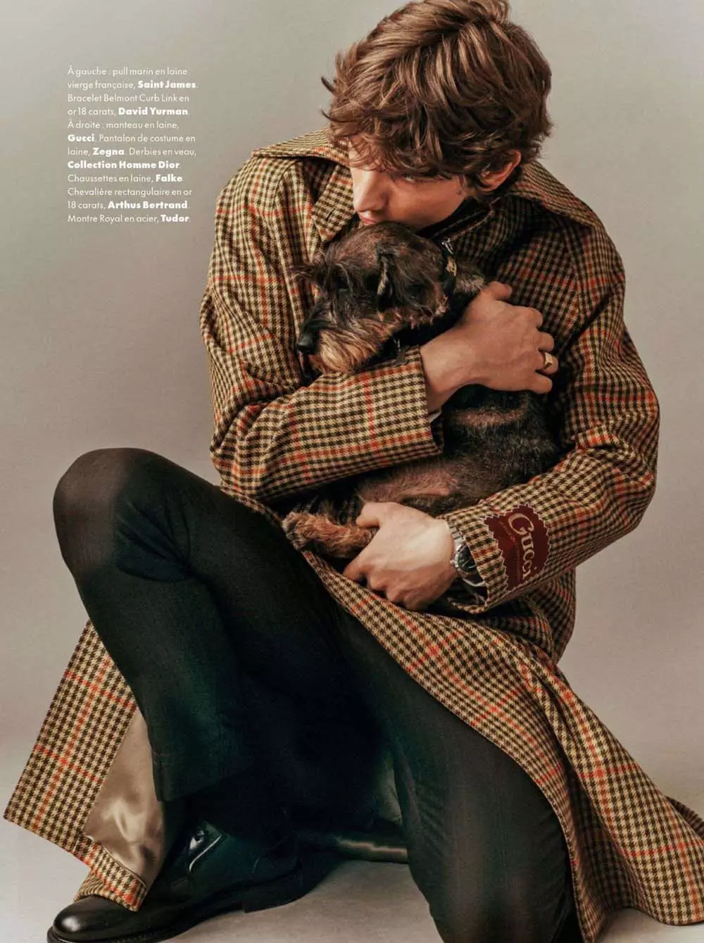 Erik van Gils oleh Scott Trindle untuk Editorial GQ France Februari 2021