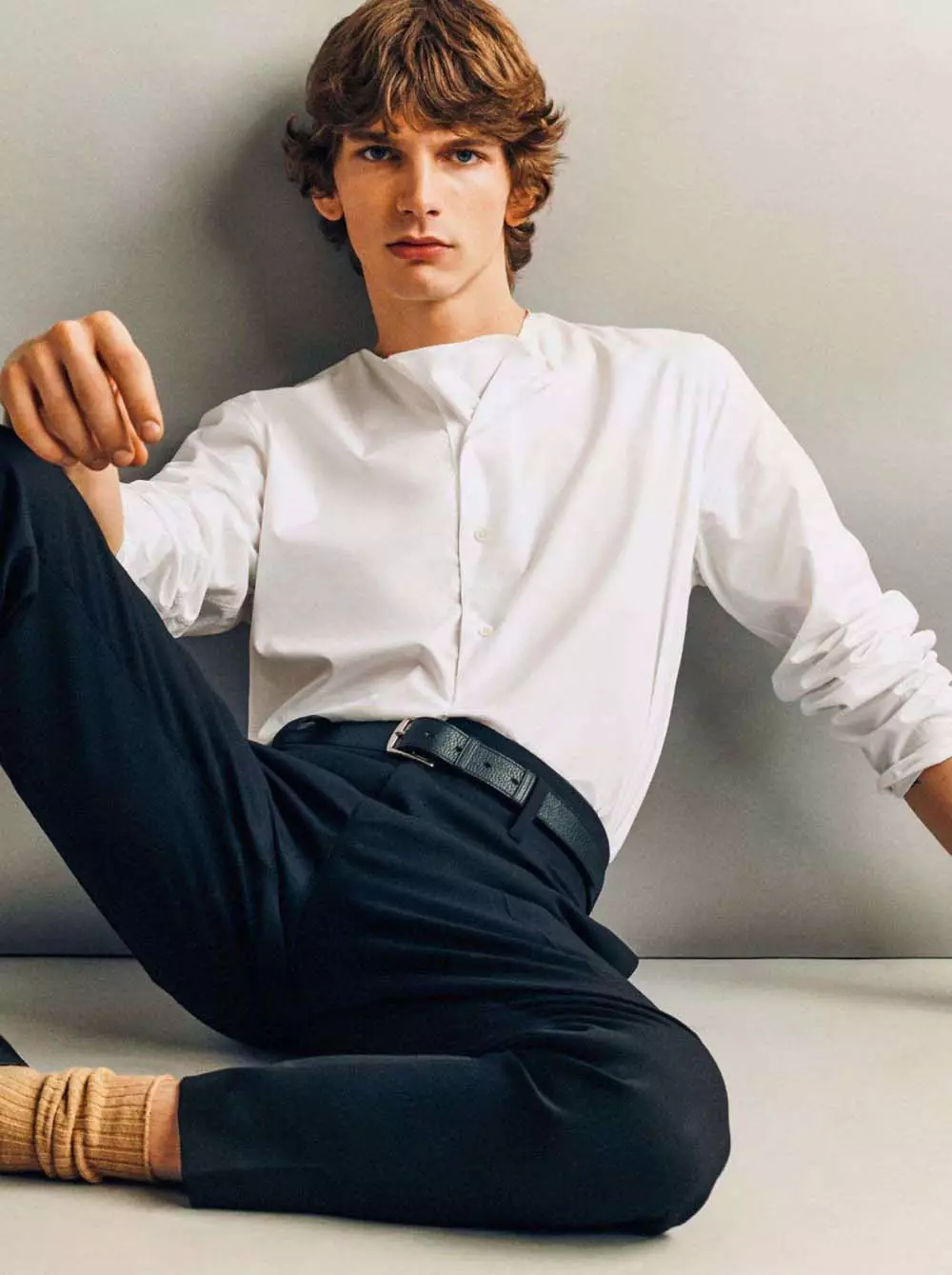 Erik van Gils od Scotta Trindla pro GQ France únor 2021 Editorial