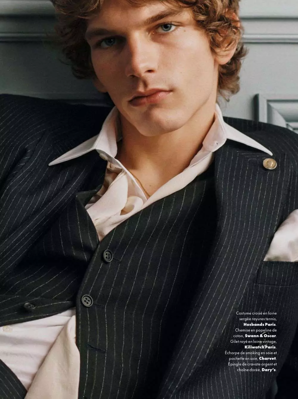 Erik van Gils de Scott Trindle por GQ France Februaro 2021 Ĉefartikolo